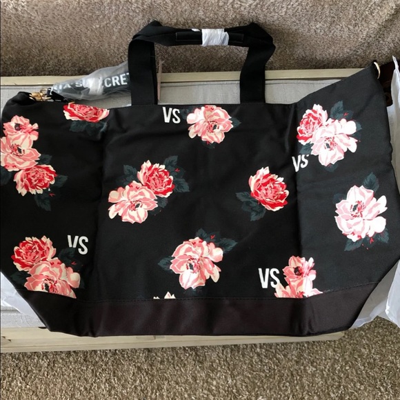 Victoria's Secret Handbags - ❌SOLD❌Victoria’s Secret Large Canvas Tote